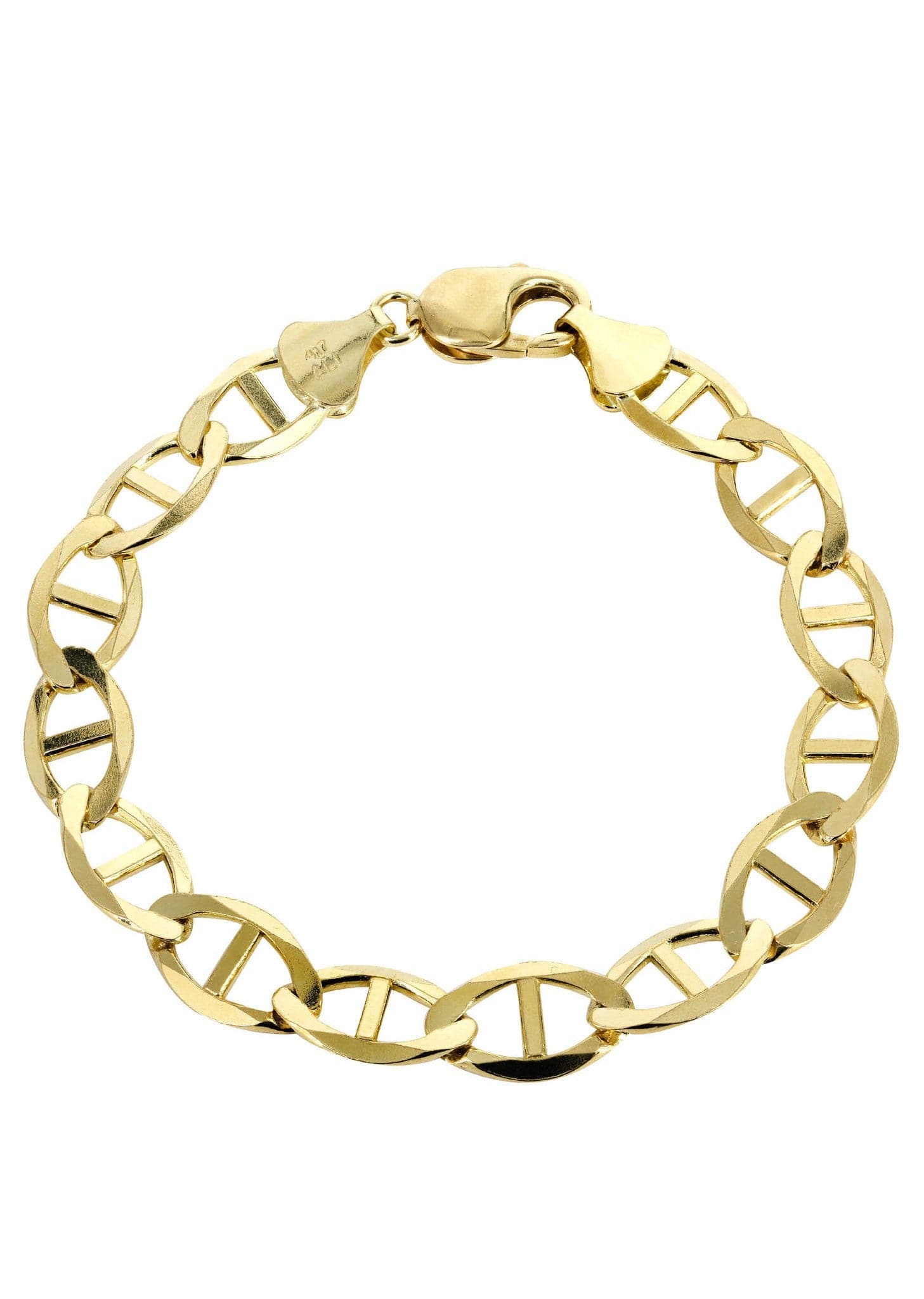 14K Gold Bracelet Solid Mariner in Canada