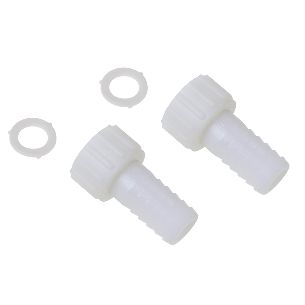 Raccordi Diritti PVC Per Condutture 16 Mm - Confezione Da 50 Pezzi, Bianchi, Per Tubi Elettrici E Idraulici - Foto 2