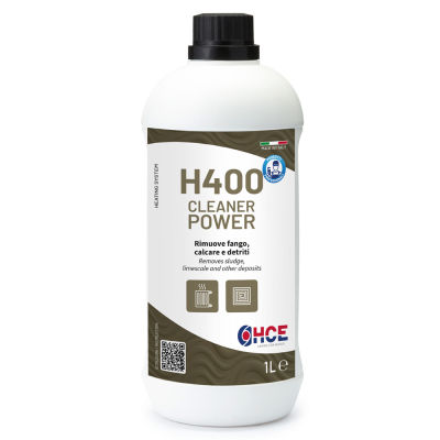 H-400 | Restoring, removes sludge, limestone and debris from any type of system concentrated professional additives