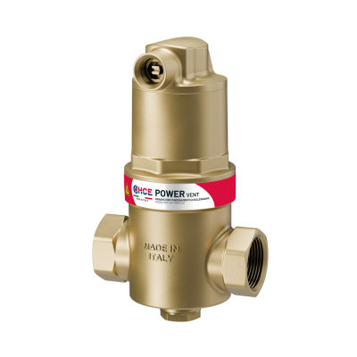 POWER VENT - In linea | Luftabscheider in der Leitung mit Schwimmerfunktion bidirektionale kartusche air trap mit innovation