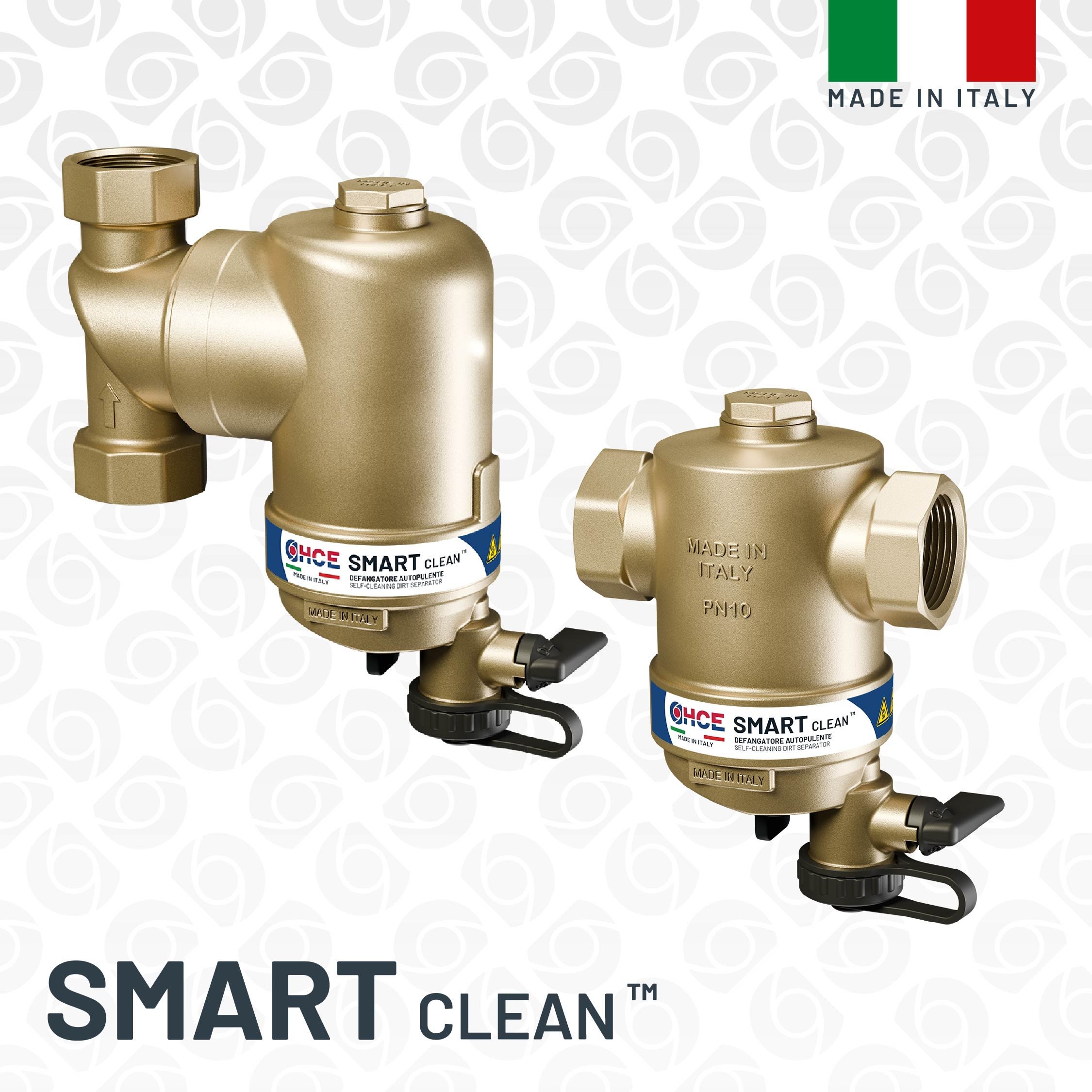Nueva serie  de filtros deflectores magnéticos de latón SMART Clean™