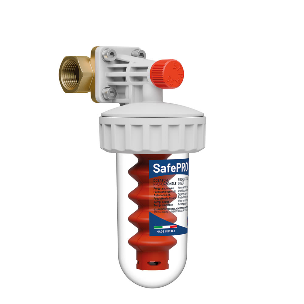 SafePRO | Дозатор полифосфатного порошка с фиксированными соединениями оборудование для бытового применения для очистки питьевой воды