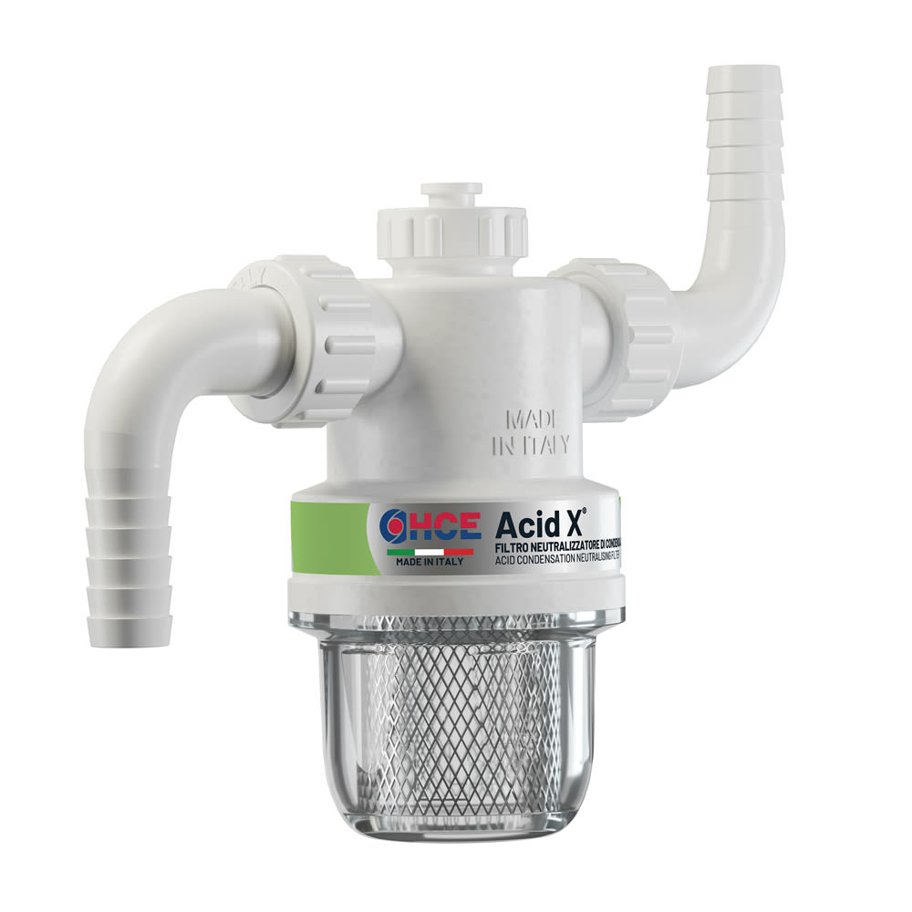 Acid X VENT | Filtre de neutralisation de condensats acides pour chaudières à condensation jusqu’à 35 kw
