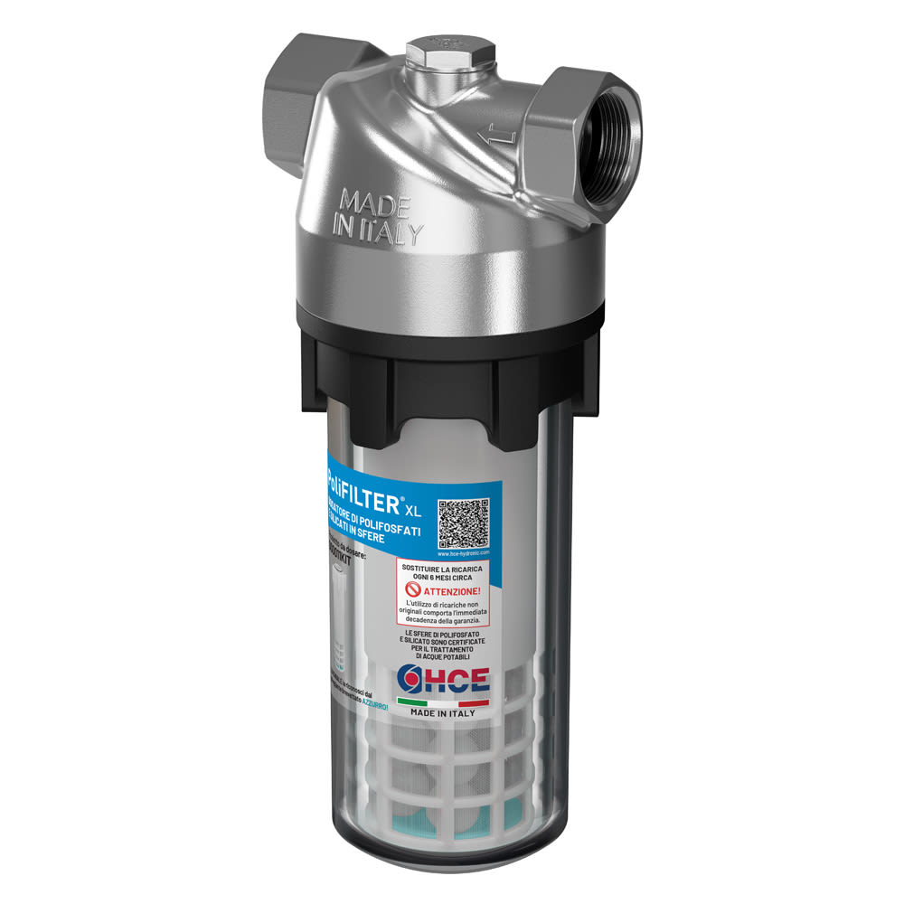 PoliFILTER XL | Polyphosphate and silicate doser - high flows specific for domestic cold water circuit