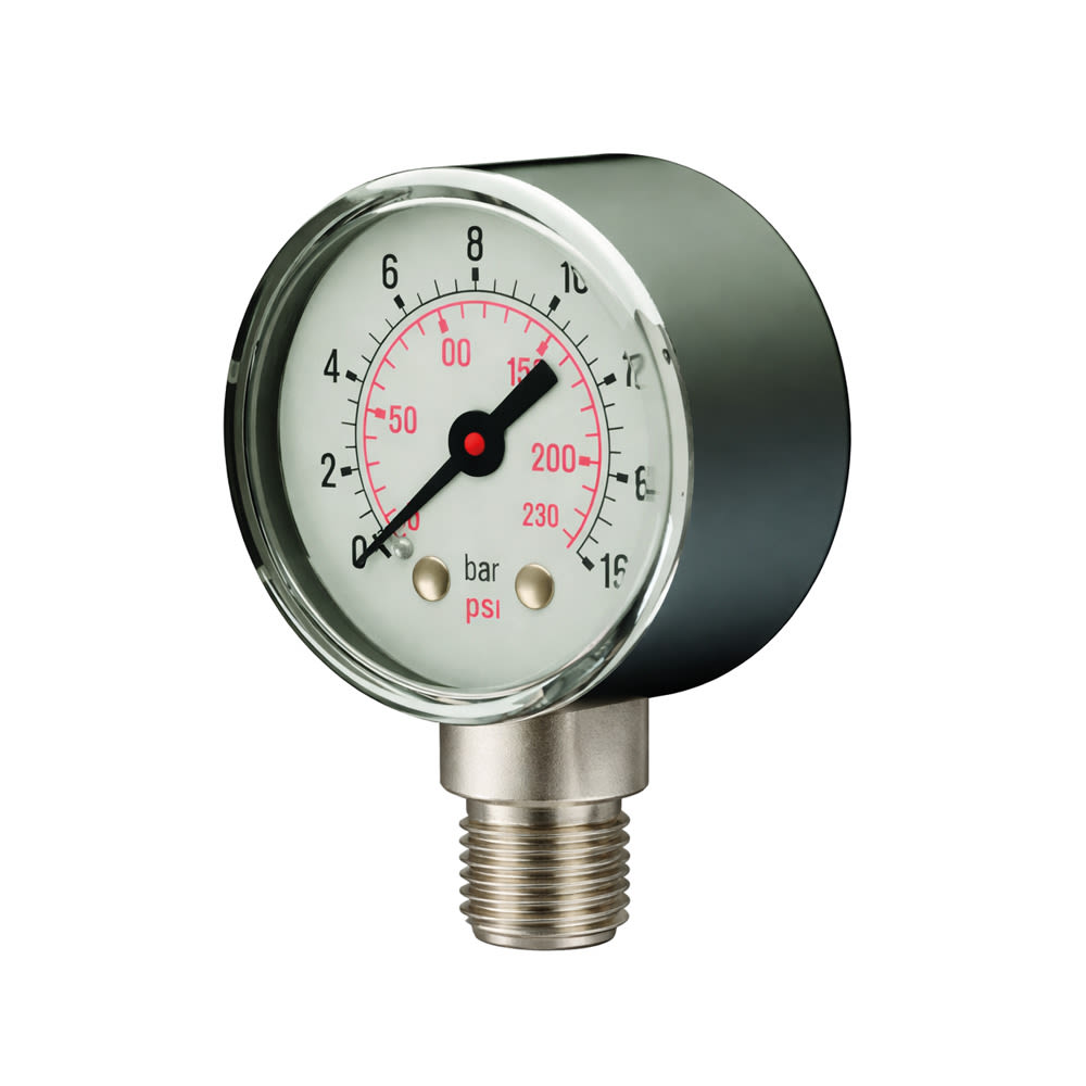 Manometro con attacco radiale | HCE Hydronic