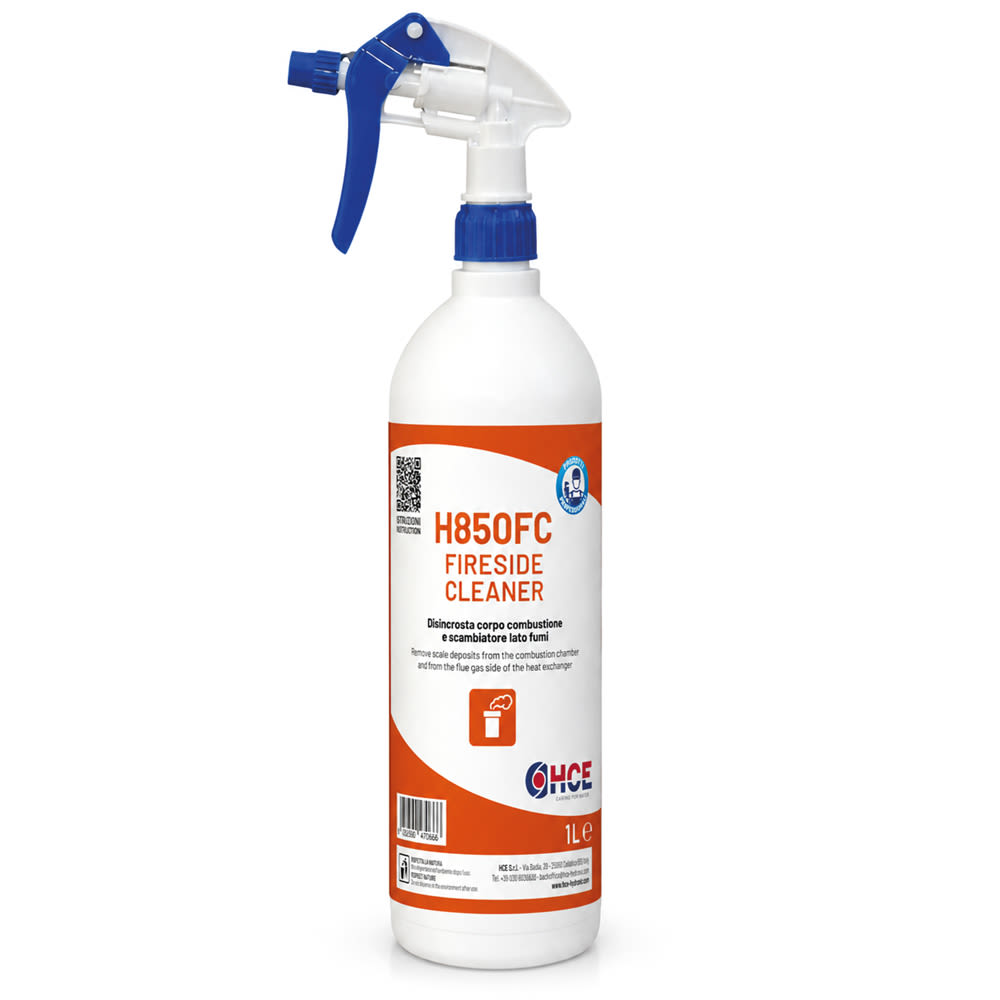 H850FC | FIRESIDE CLEANER descaling cleaner for boilers, suitable for use in the combustion chamber and on the flue gas side of the heat exchanger