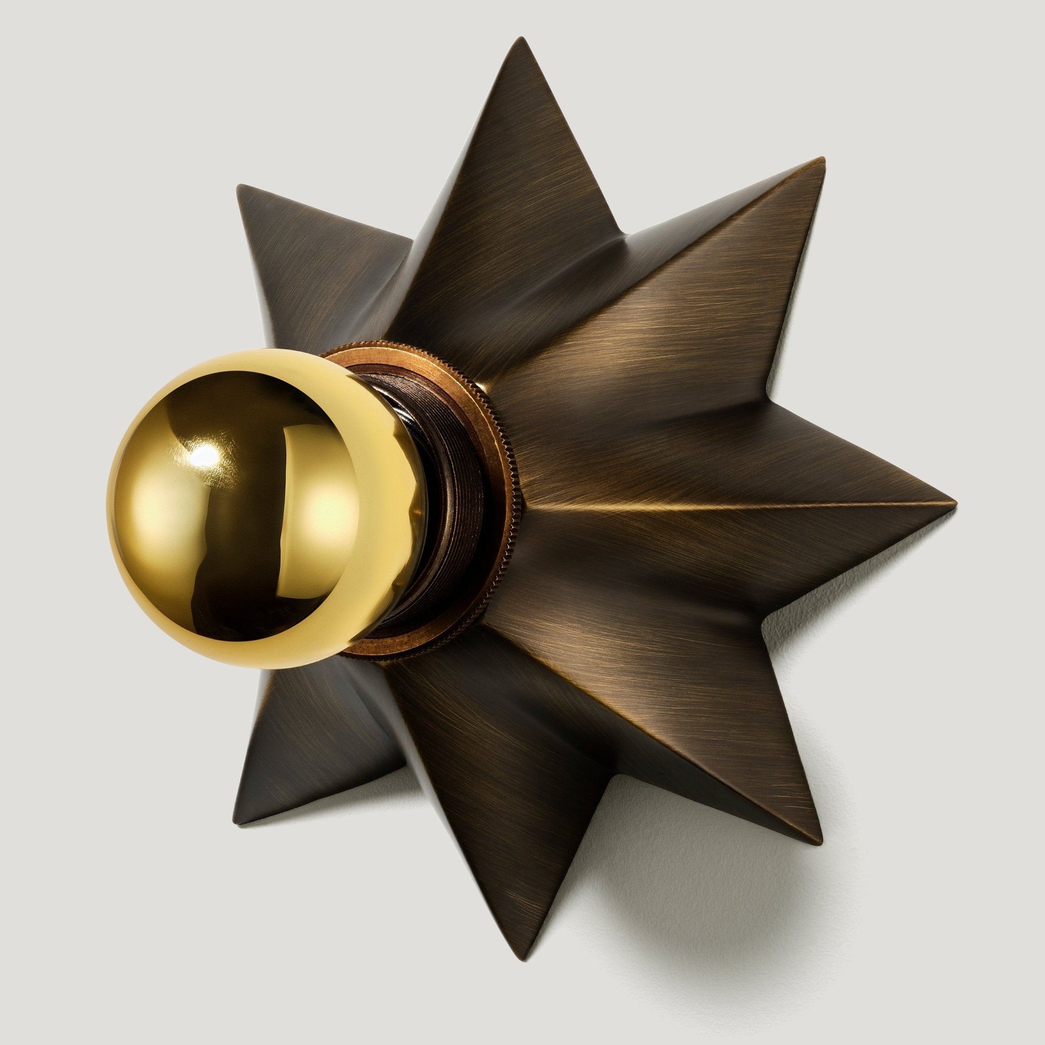 ASTER Flush Mount Light - Antique Brass
