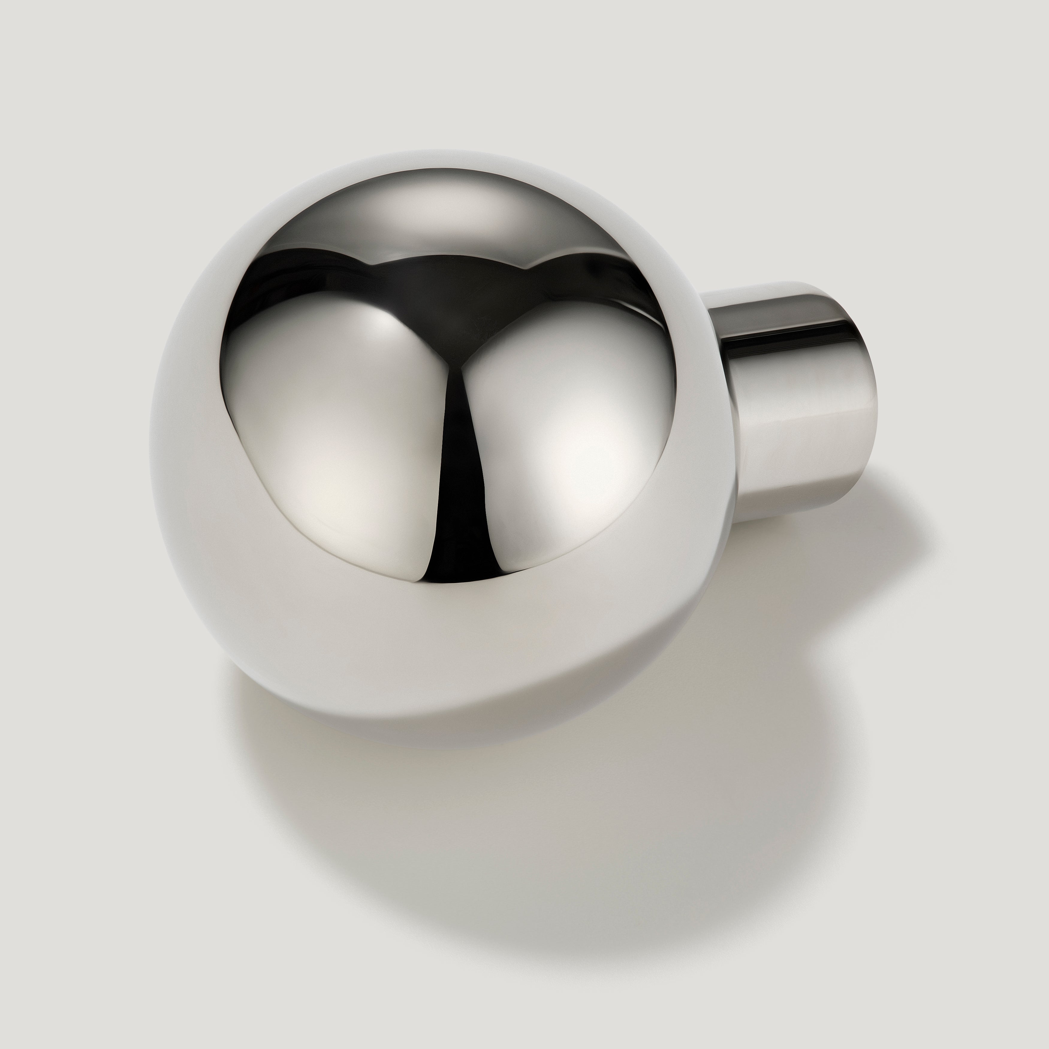 BOBBIN Ball Knob - Polished Nickel