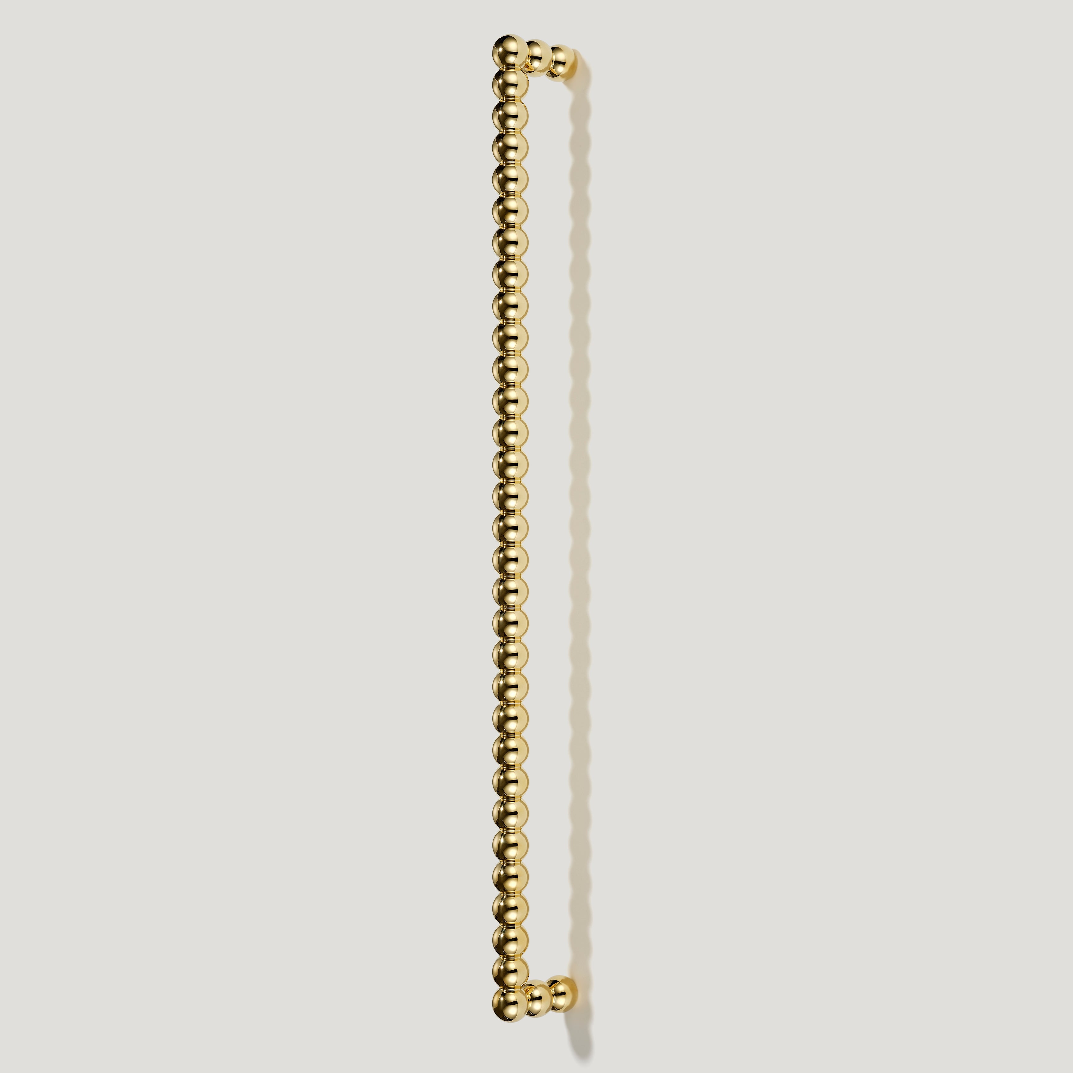BOBBIN Heavyweight Long Handle - Unlacquered Brass