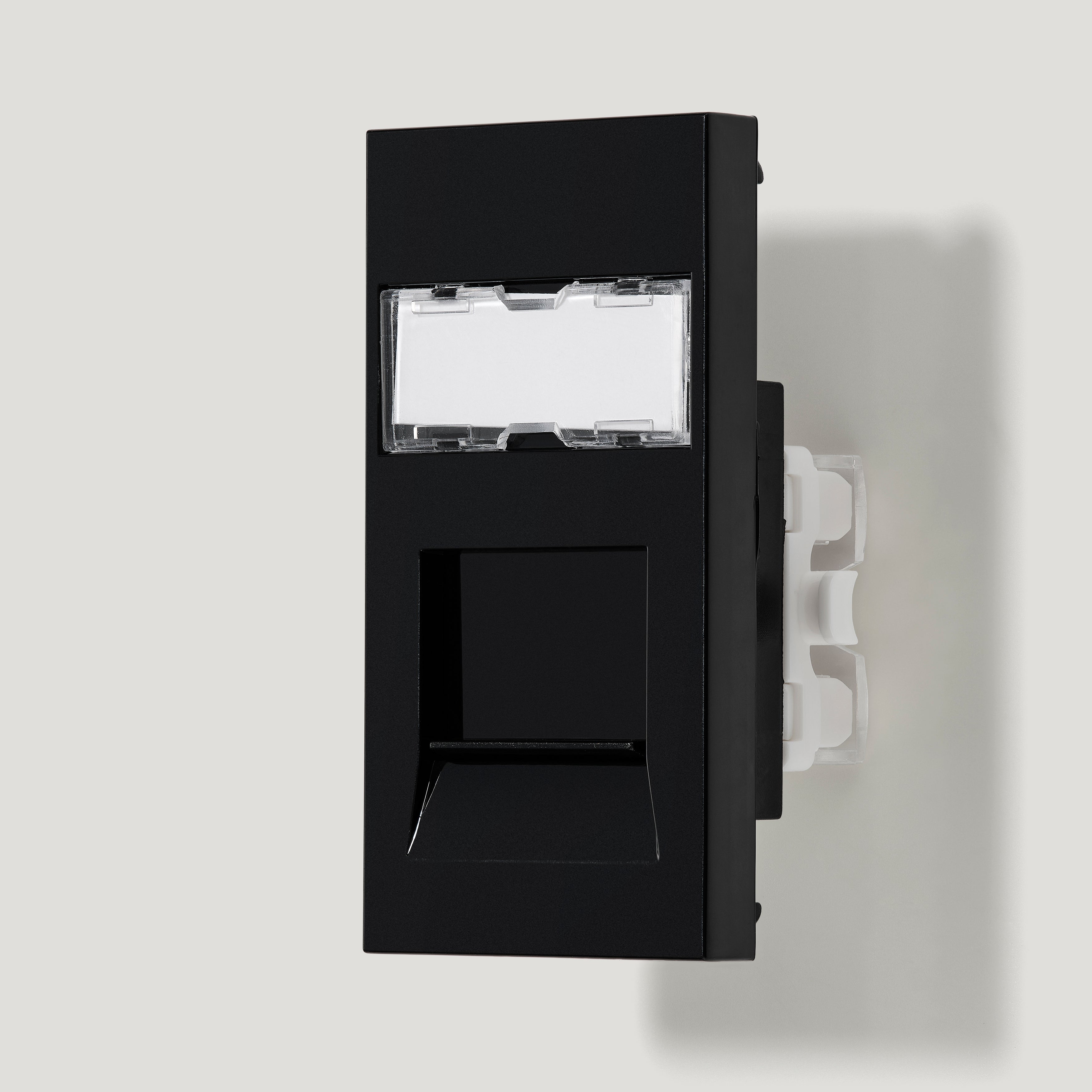 Cat6 Data Socket - Black