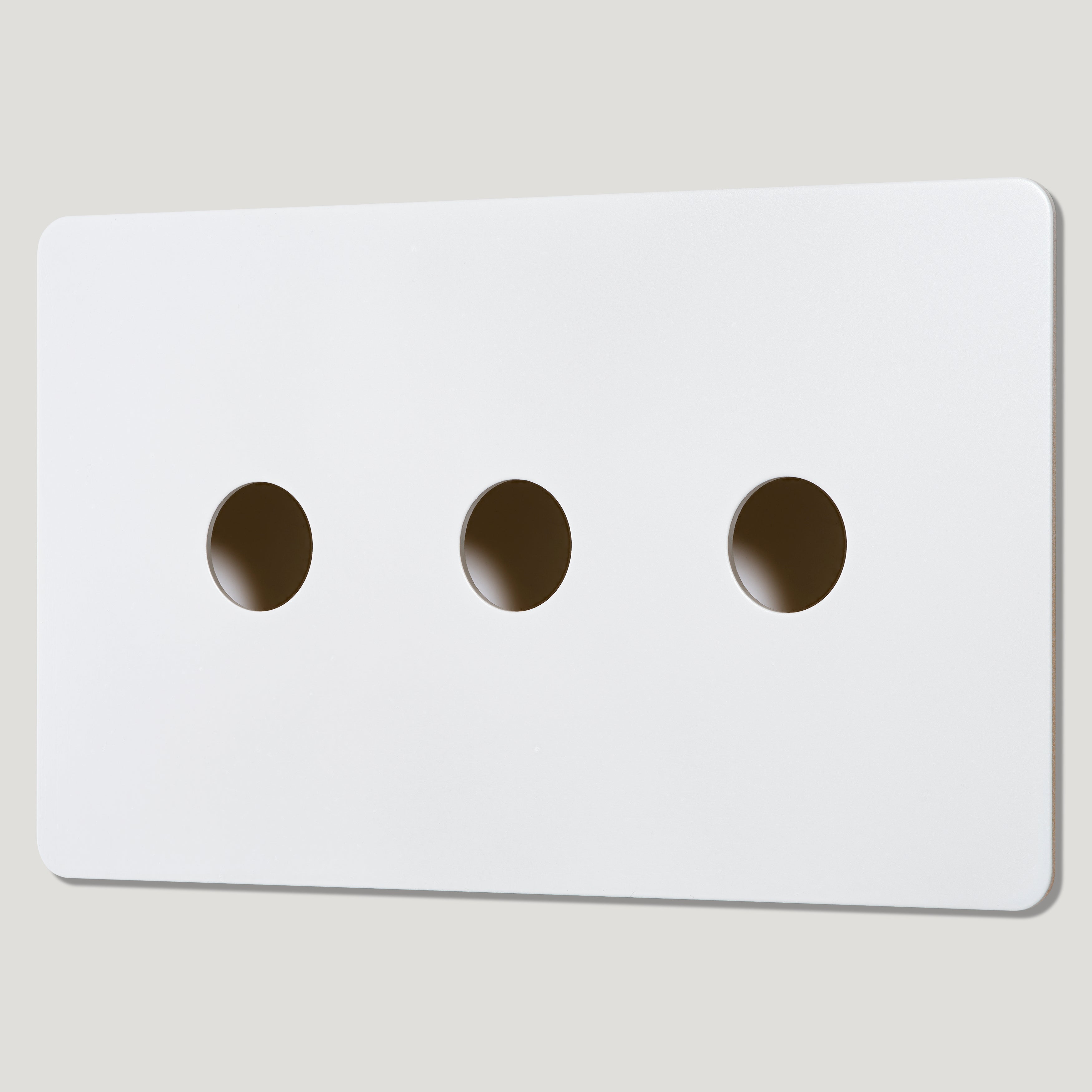 3G Switch Plate - Primed Paintable