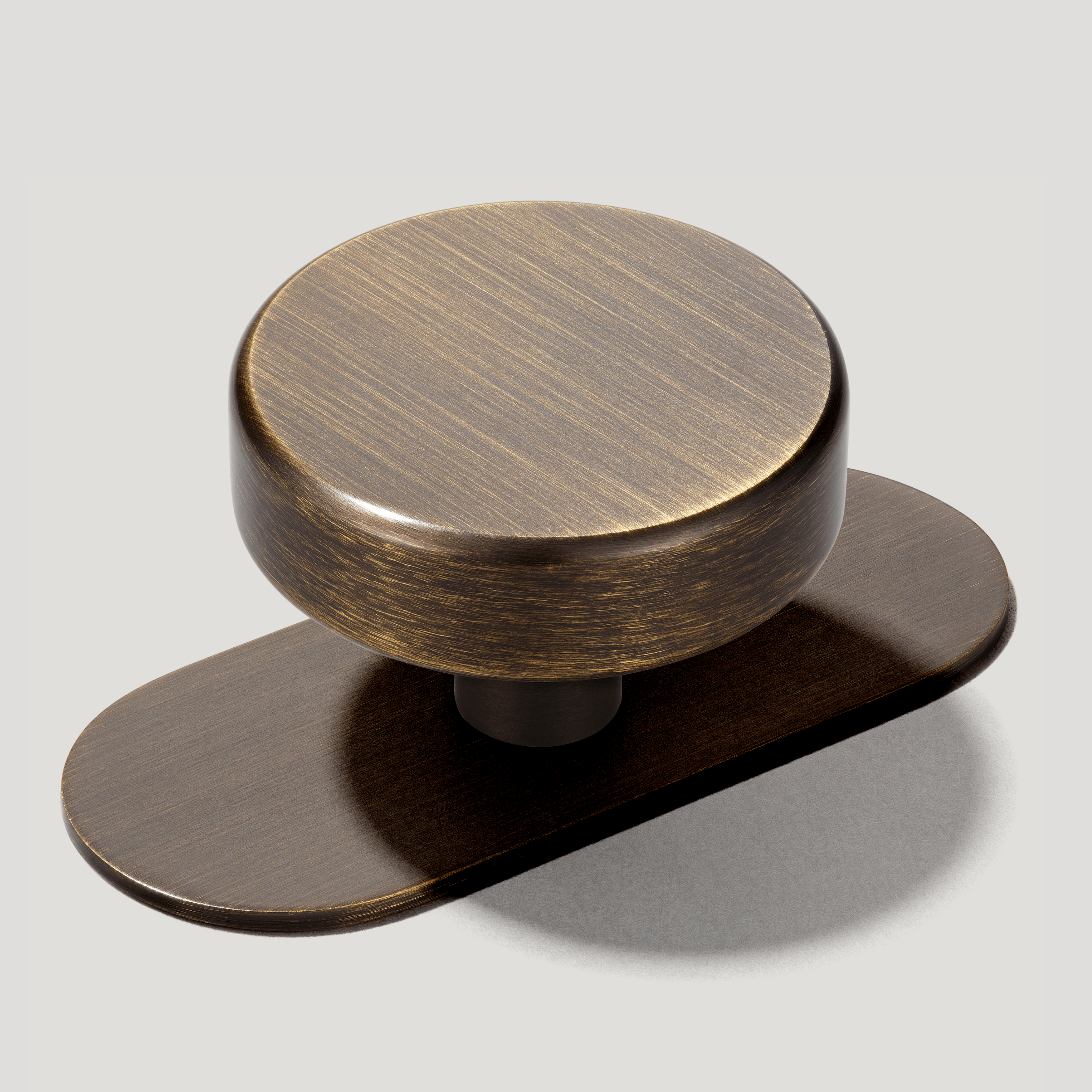 GRAYSON Knob - Antique Brass