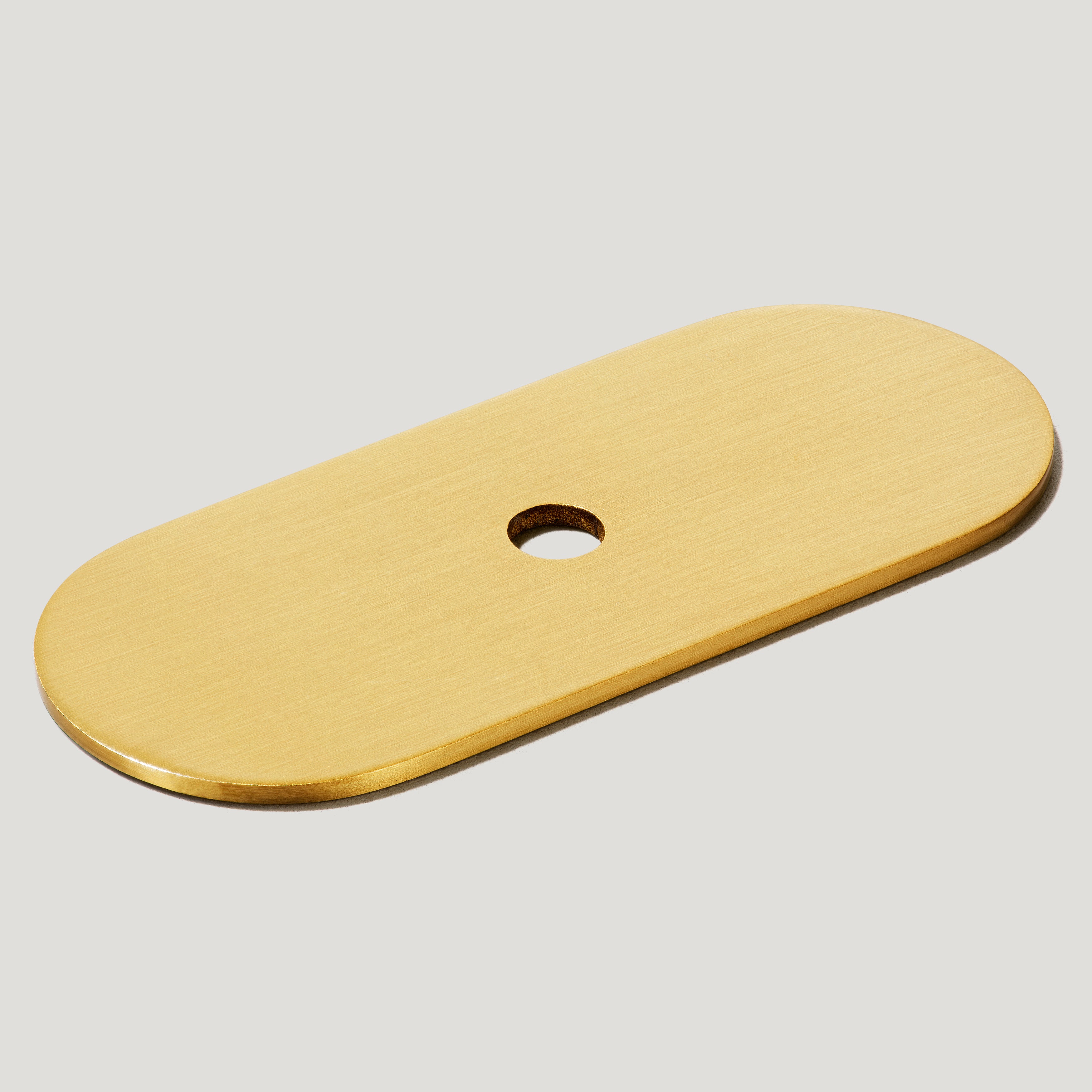 COHEN Knob Backplate - Satin Brass