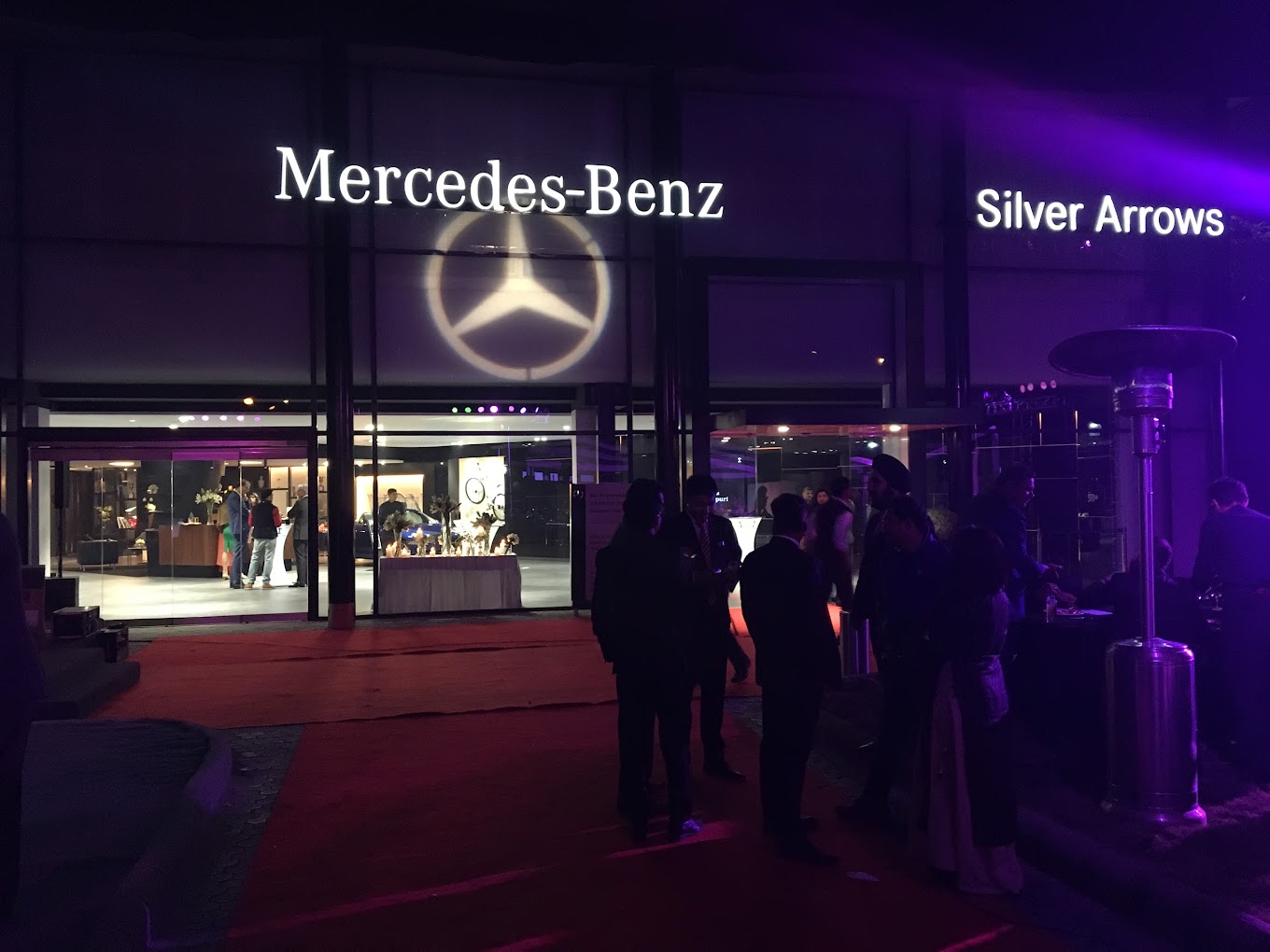 Mercedes Showroom Chanakyapuri Silver Arrows