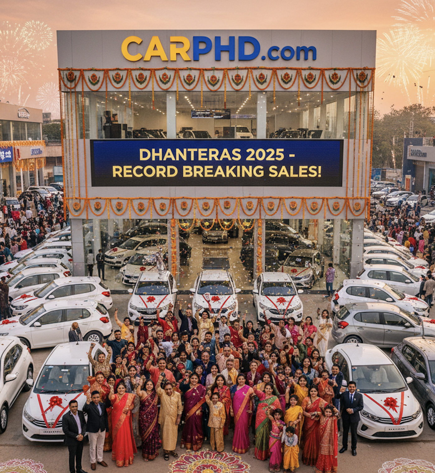 Cover image for Dhanteras 2025 Ignites Record Car Sales in India 🚗 blog