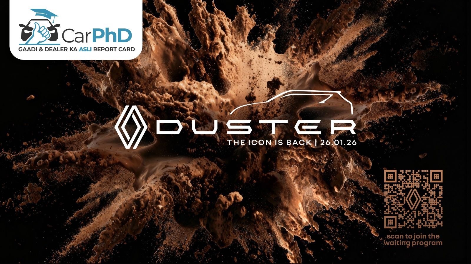 Cover image for Renault announces the return of the iconic Duster—this Republic Day  blog