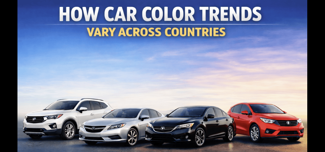 Cover image for How Car Color Trends Vary Across Countries | Global Automotive Insights by Carphd blog