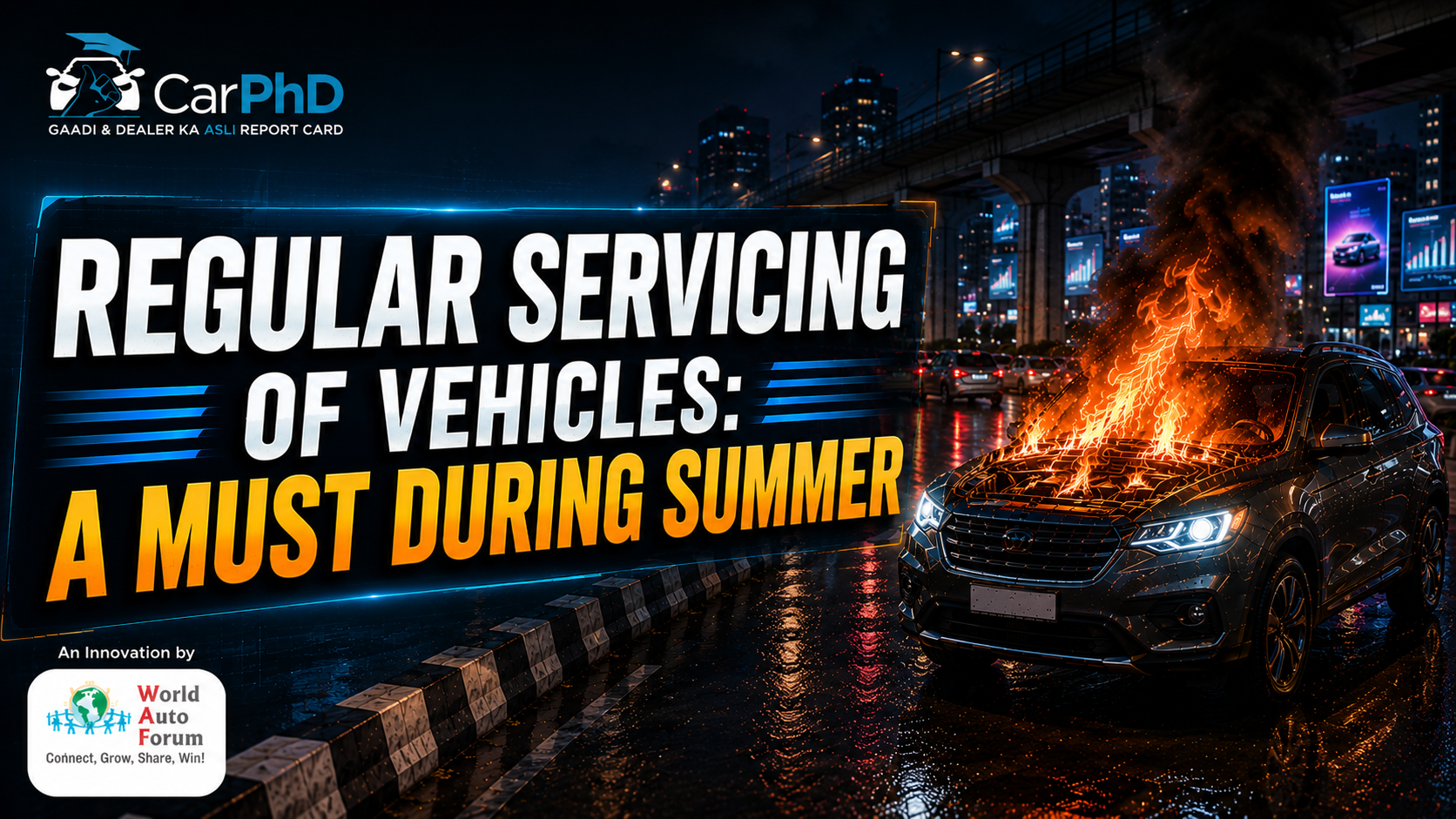 Cover image for Regular Servicing of Vehicles: A Must During Summer blog