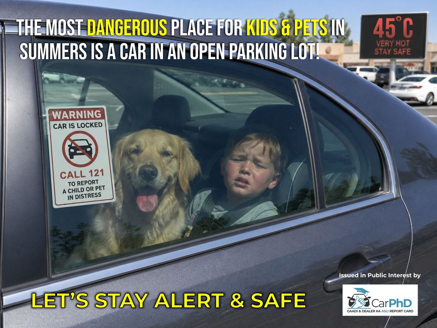 Cover image for The Most Dangerous Place for a Child in Summer? A Parked Car blog