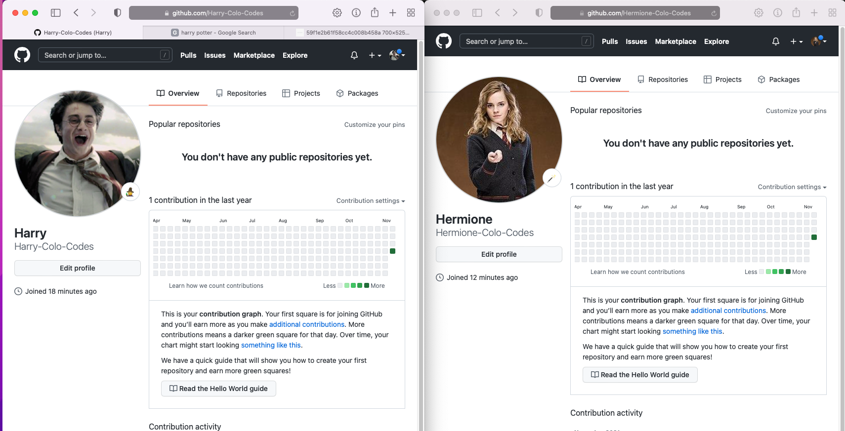 Two different GitHub Accounts