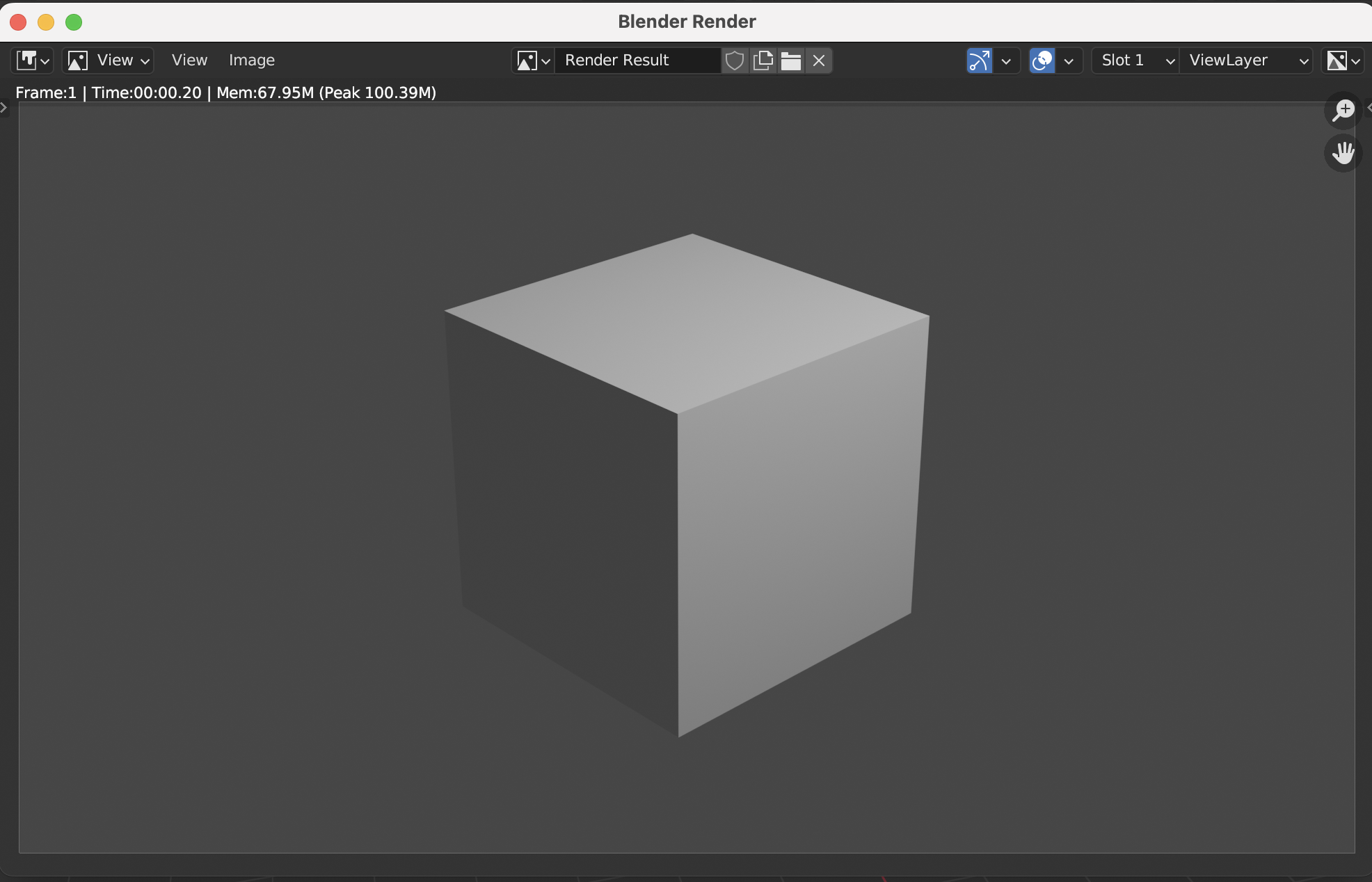 Blenderda Render qilingan rasm