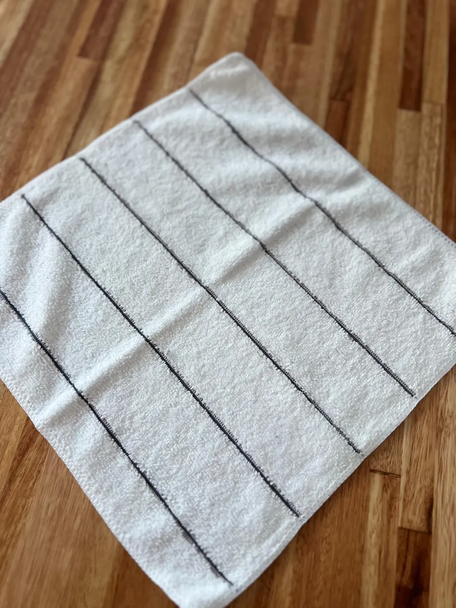 Paño de limpieza Blanco y gris