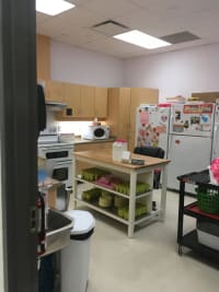Staff break room