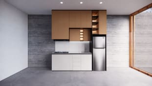 Modern Minimalist Kitchen 1