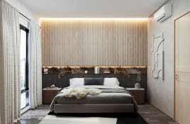 Minimalis Elegant MasterBedroom