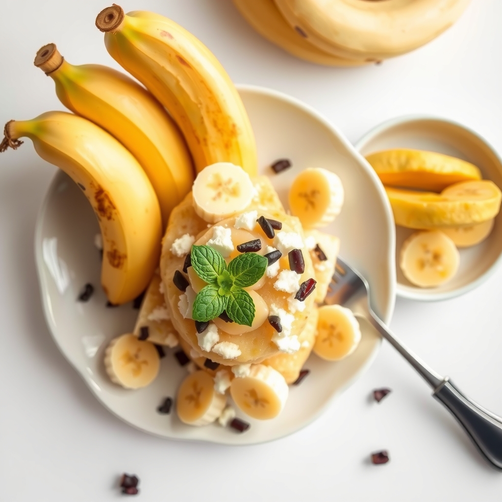 Banana recipes finished dish