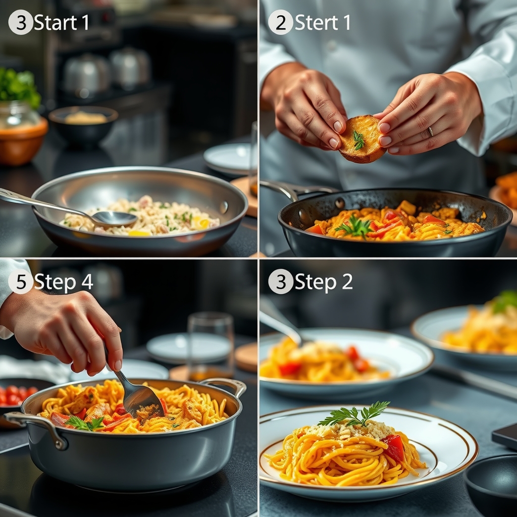 cooking process of risotto