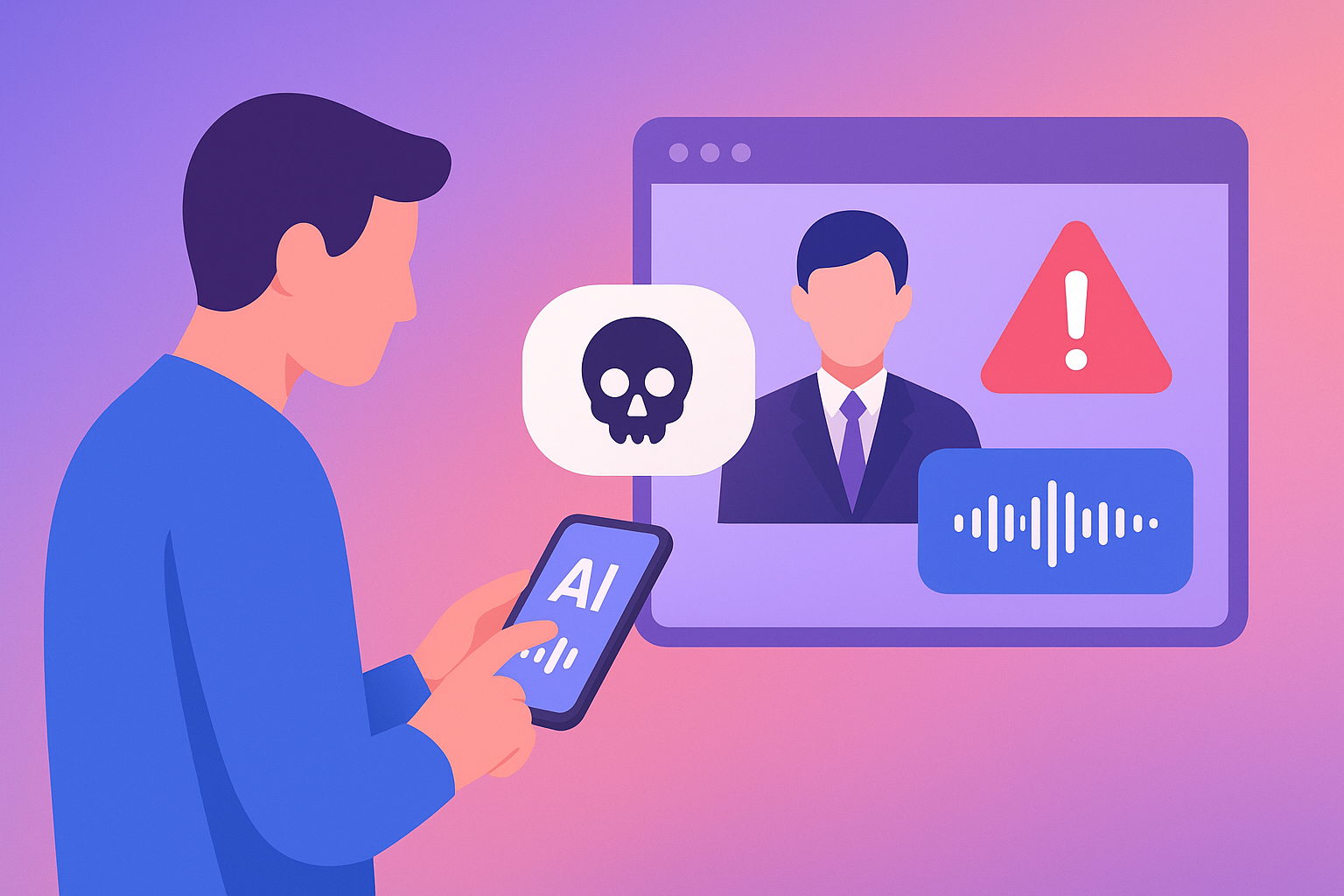 AI-generated voice technology used in scams