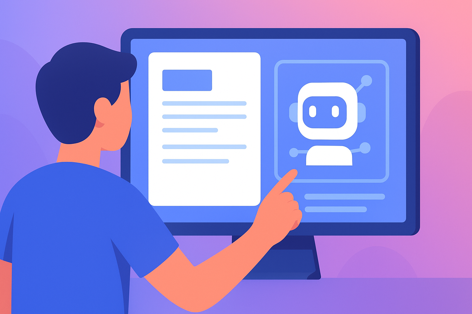 AI generated digital content visualisation