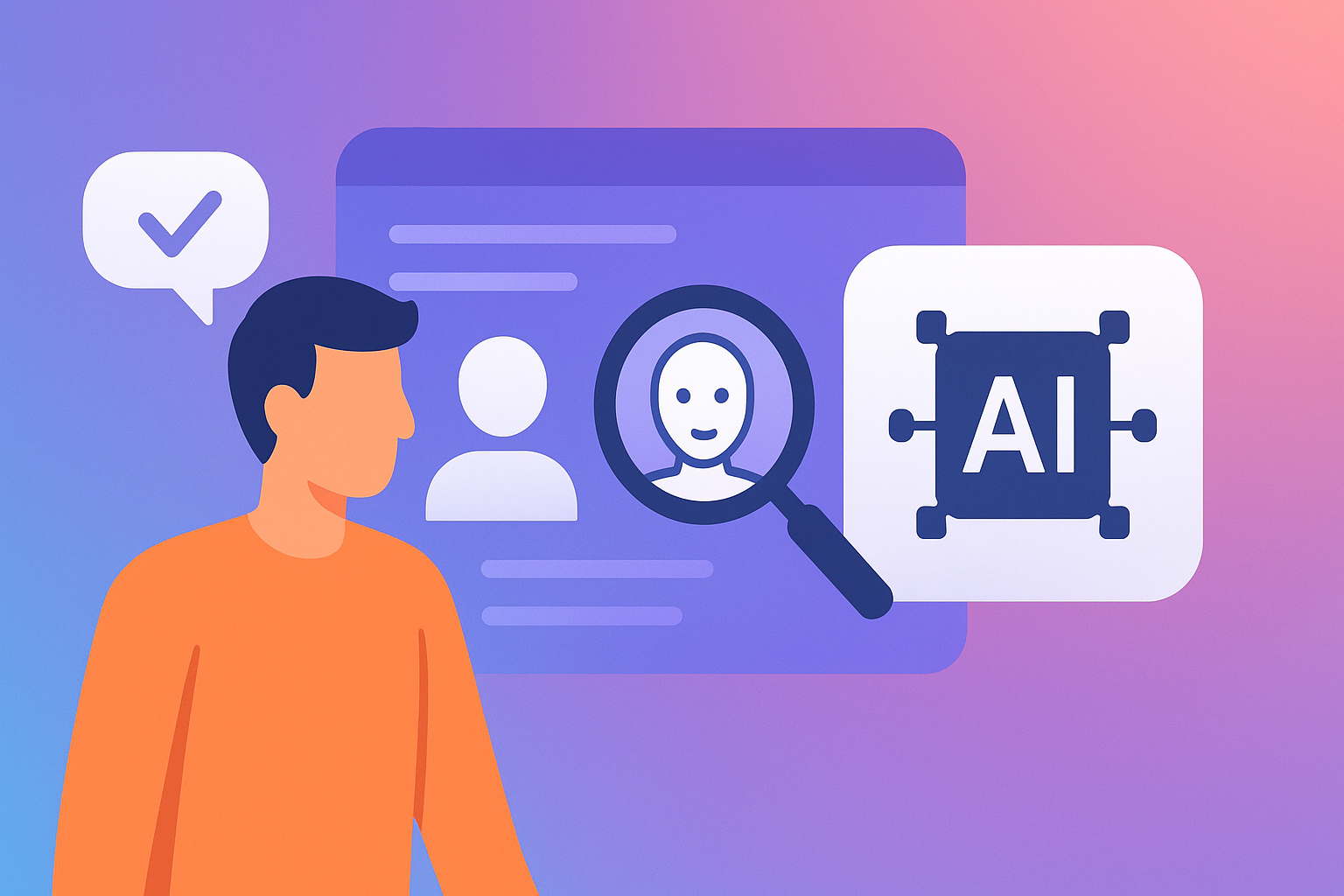 Biometric verification process showing liveness detection and identity validation