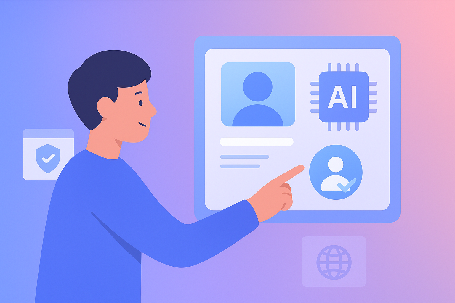 Creator protecting digital identity through verification