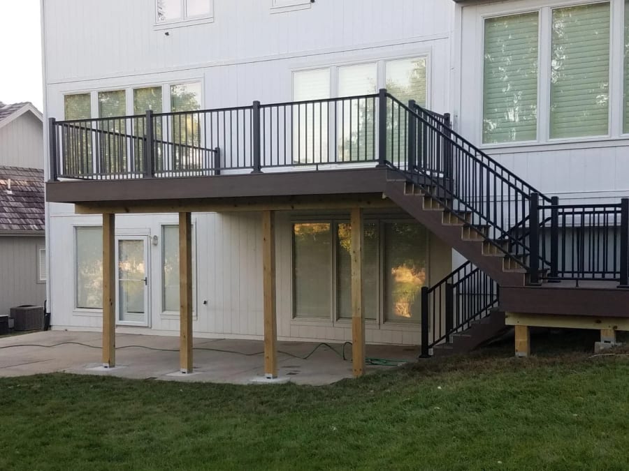 Raymore MO backyard build