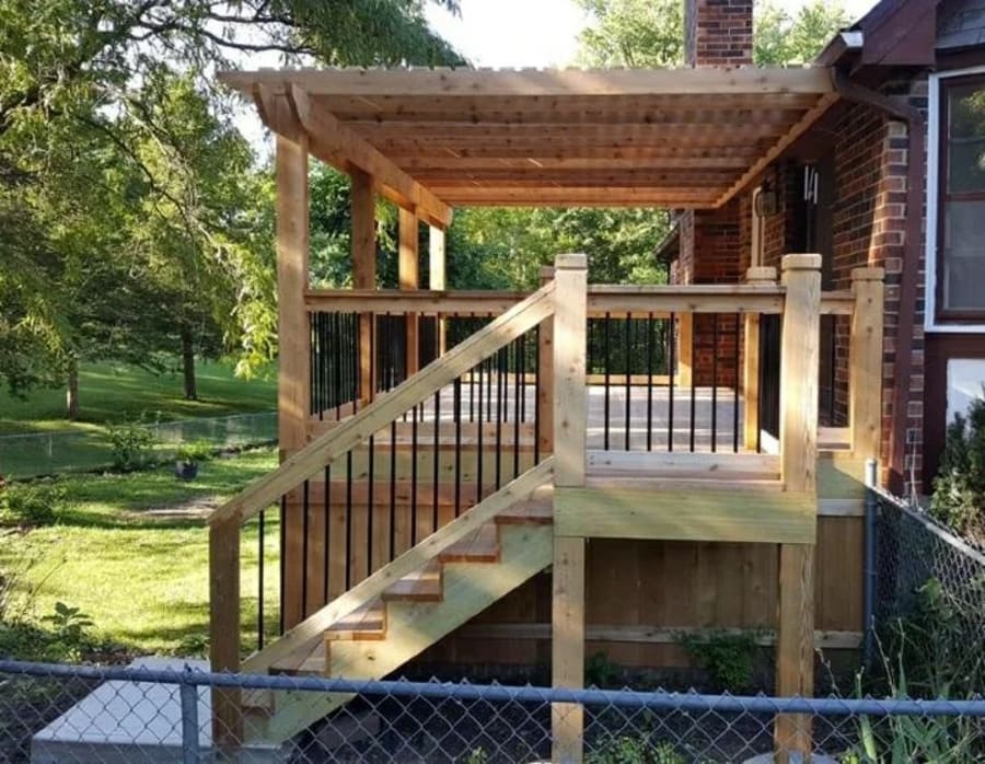 Raytown MO backyard build