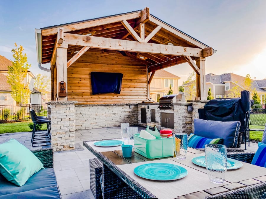 Lee's Summit MO backyard build