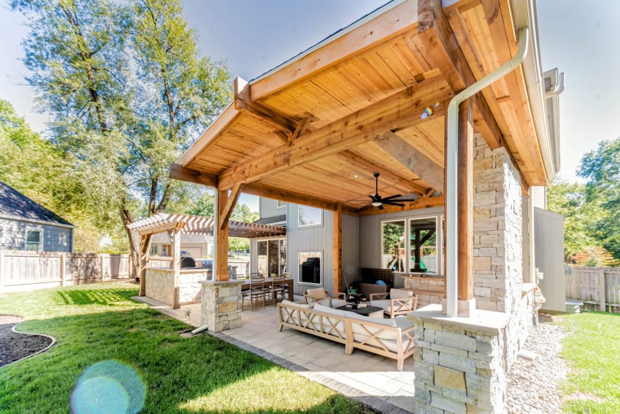 Independence MO backyard build