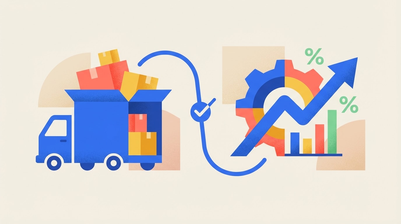 물류비 급증 해결: 루티 애널리틱스로 용적초과 91% 개선