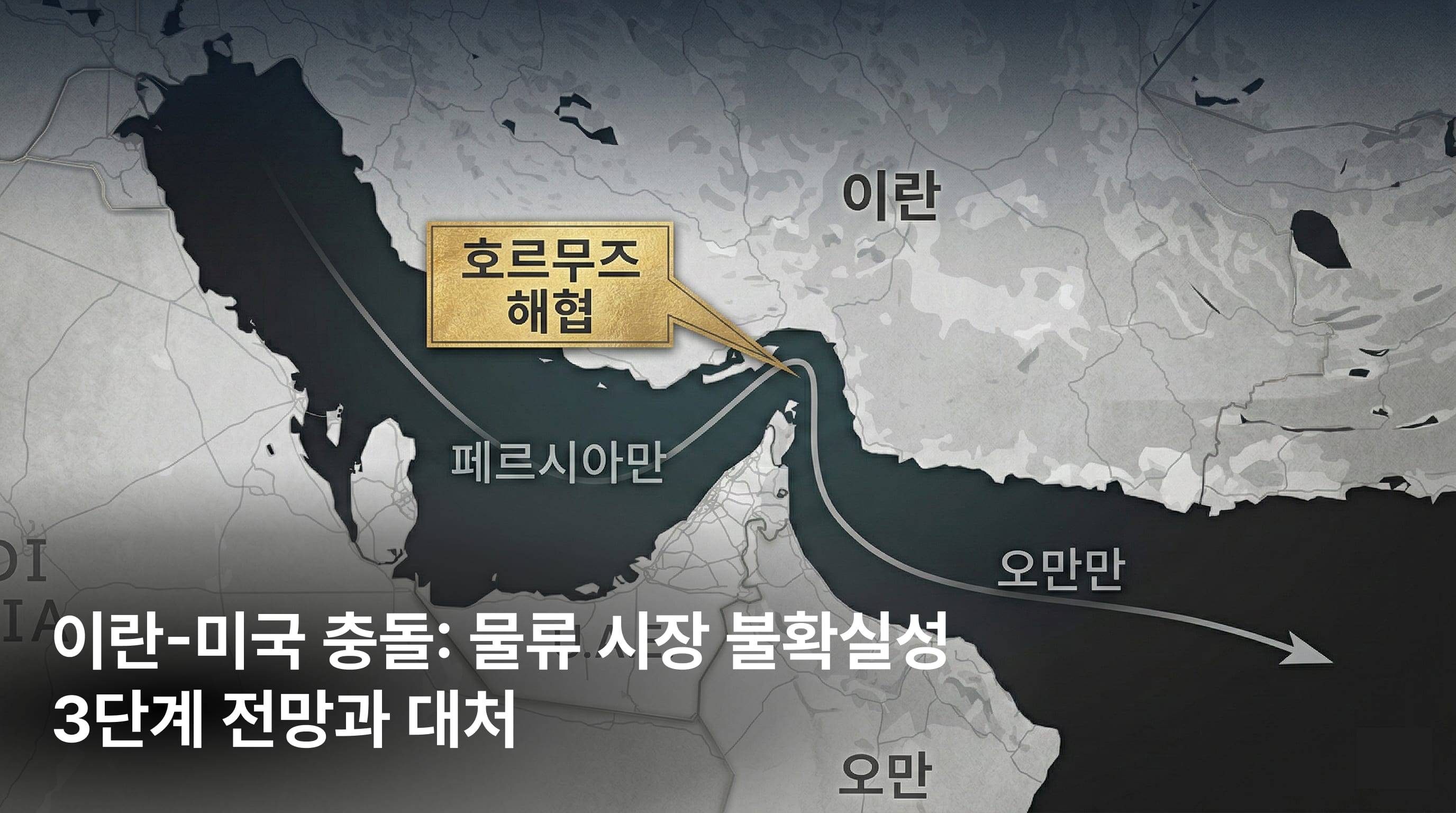 이란-미국 충돌: 물류 시장 불확실성, 3단계 전망과 대처