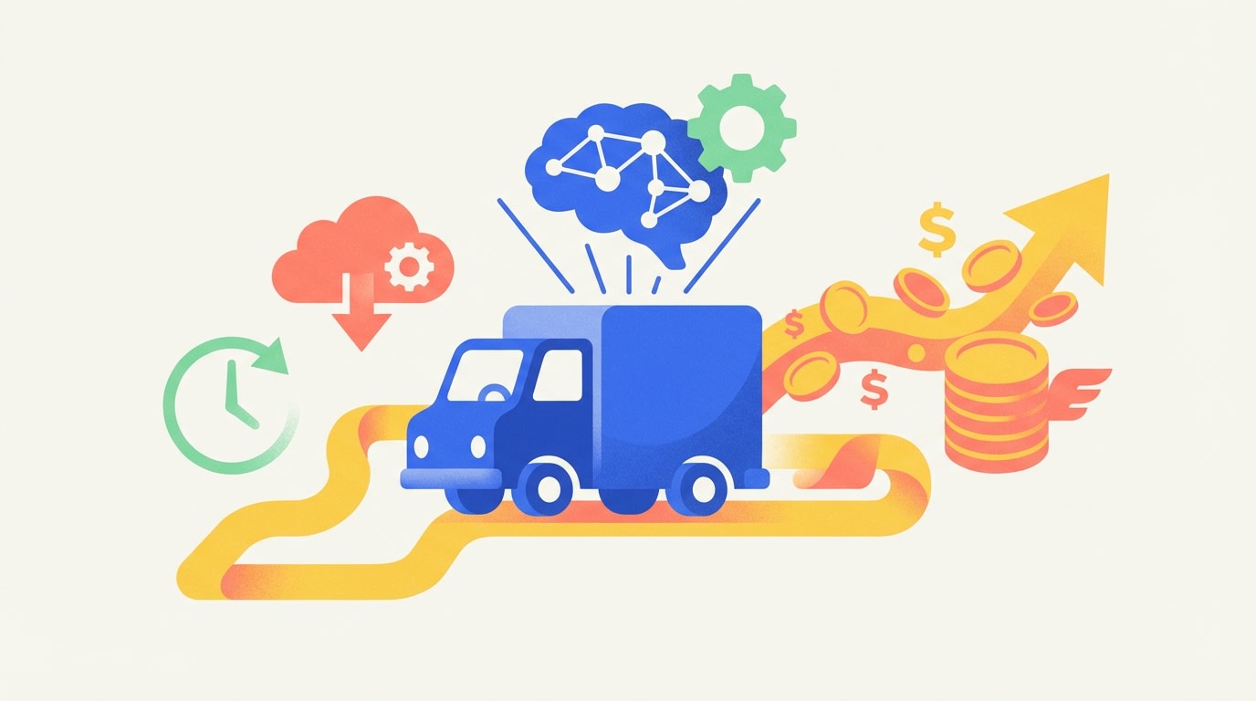 AI 화물배차 루티 프로: 운송비 30% 절감과 업무 자동화 비결