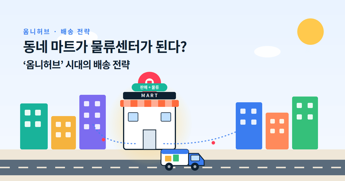 동네 마트가 물류센터가 된다? '옴니허브' 시대의 배송 전략
