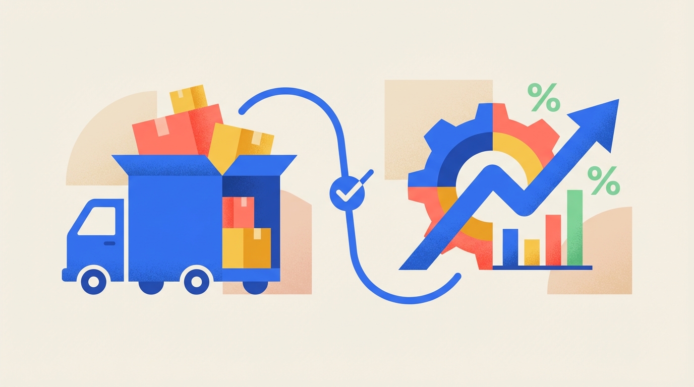 물류비 급증 해결: 루티 애널리틱스로 용적초과 91% 개선