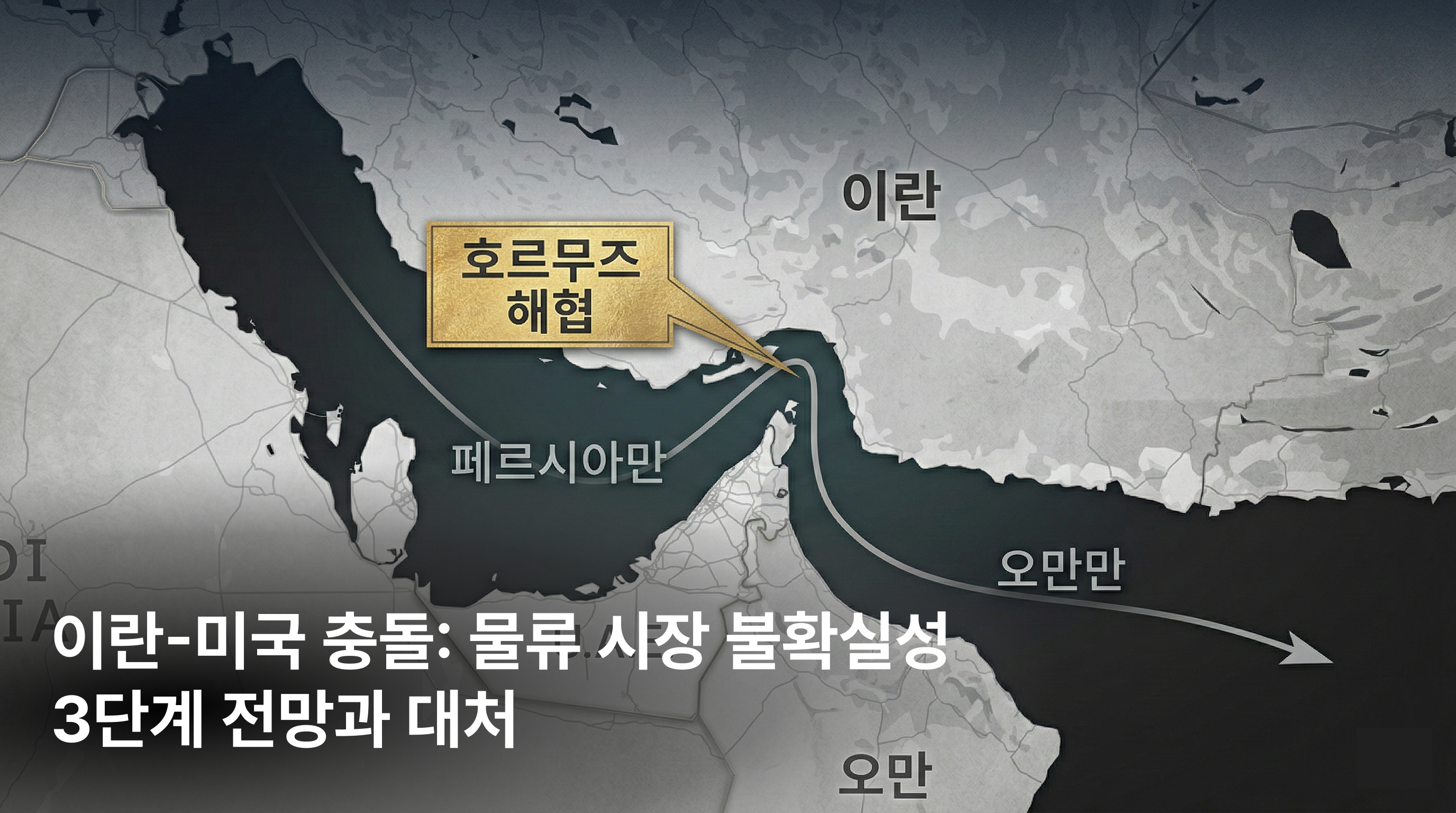 이란-미국 충돌: 물류 시장 불확실성, 3단계 전망과 대처