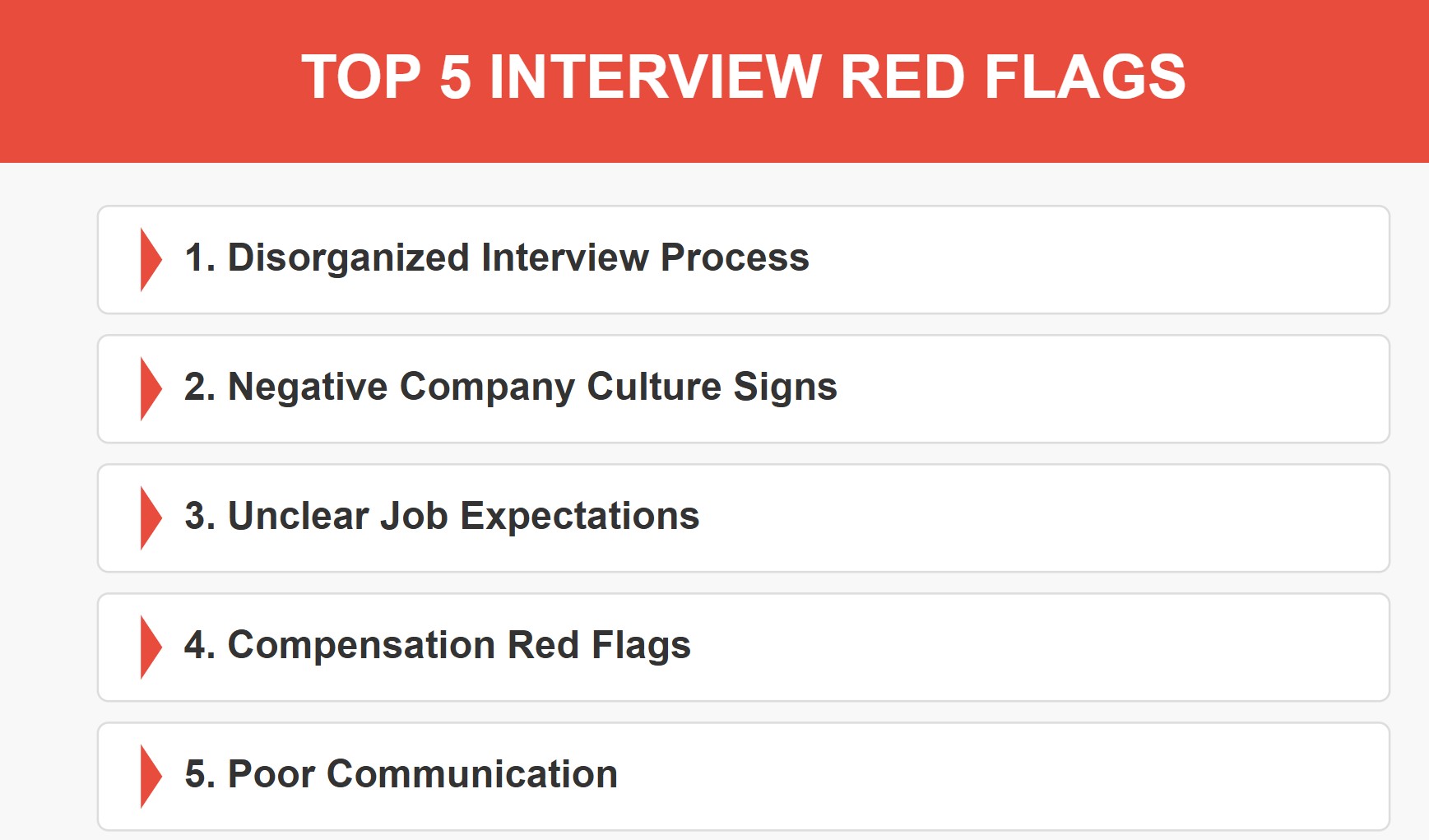 Biggest Red Flag