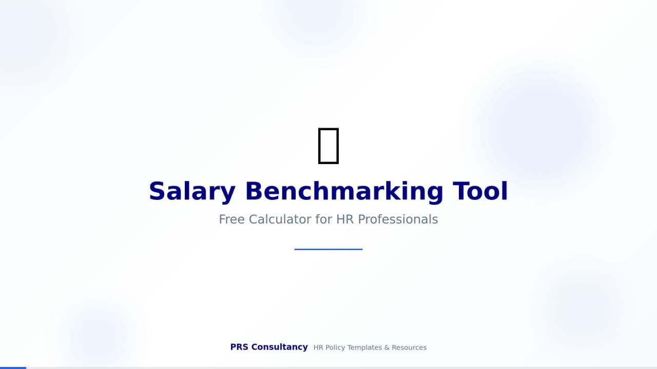 Salary Benchmarking Tutorial