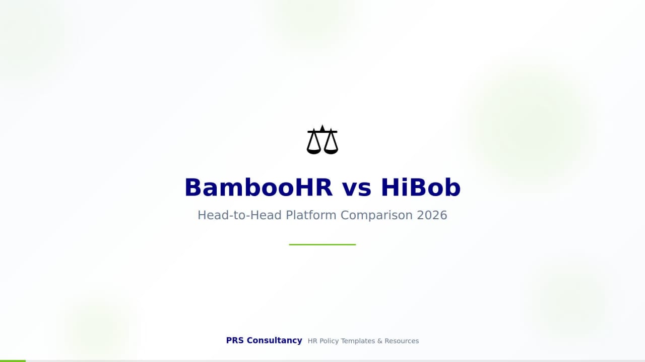 BambooHR vs HiBob: Which Is Better?