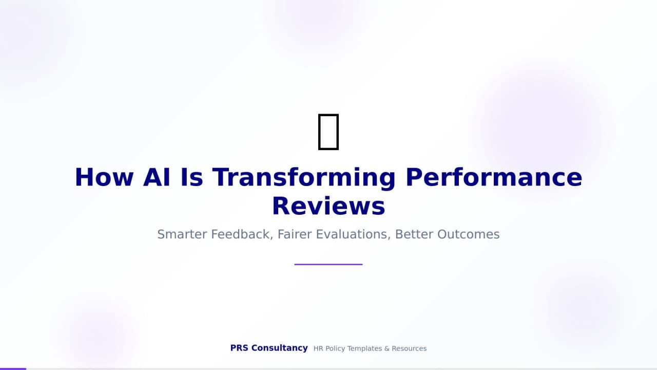 How AI Is Transforming Performance Reviews
