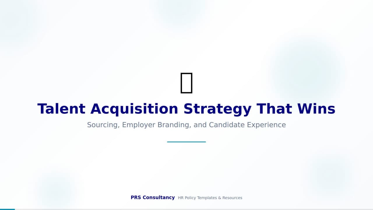 Talent Acquisition Strategy That Wins